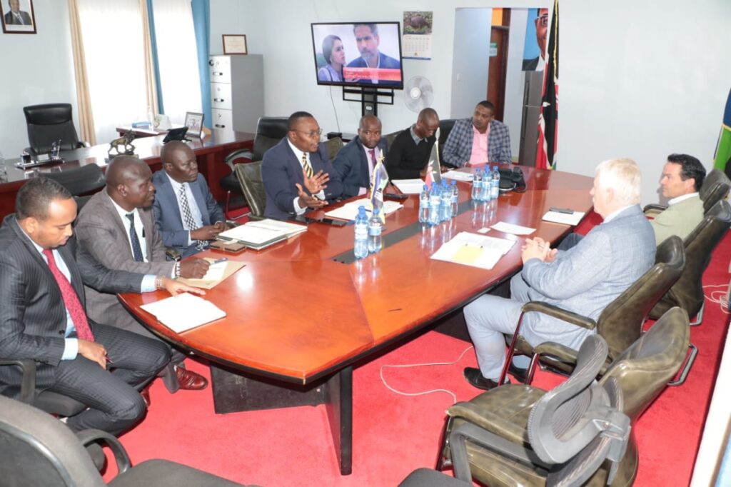 bilateral engagement with The Netherlands Ambassador to Kenya H.E Maartin Brouwer